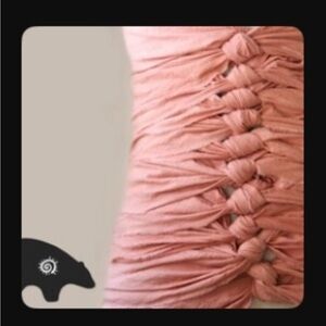 Dusty Rose Bengkung Belly Binding Wrap